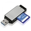 Czytnik kart SD/microSD USB 3.0 srebrny -1805052
