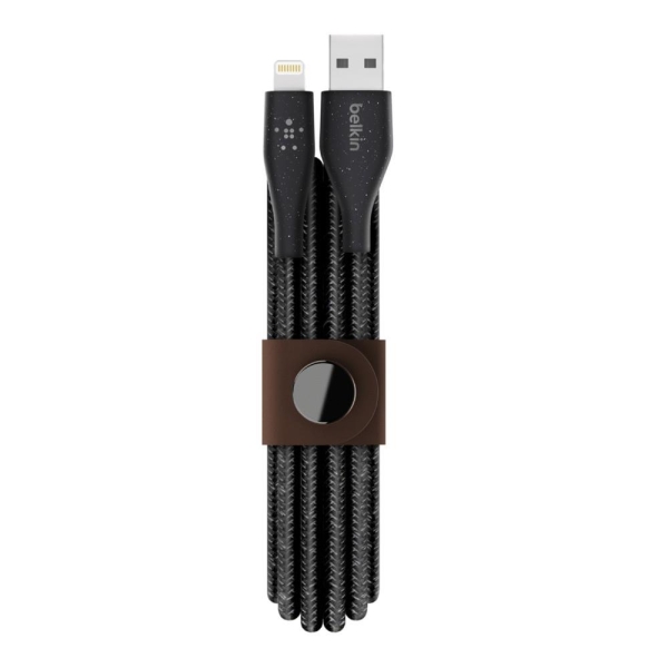 Kabel Lightning do USB-A DuraTek Plus 1.2m czarny-1807089