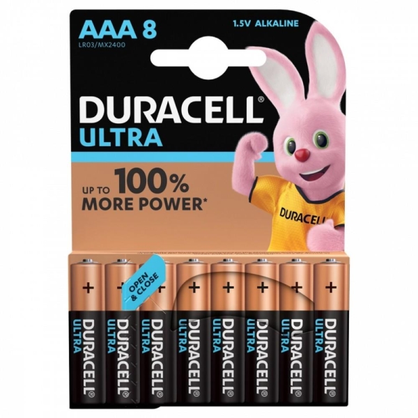 Baterie Ultra Power AAA 8-pack