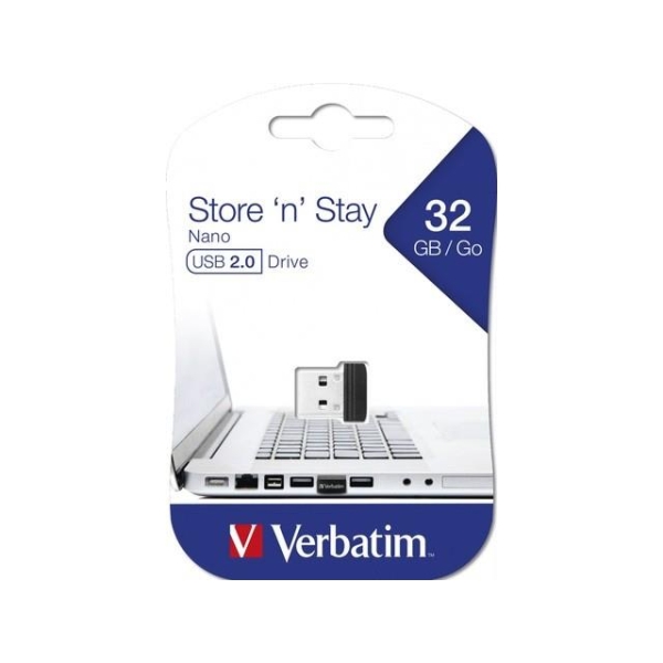 Pendrive Verbatim 32GB Nano Store USB 2.0 -1826166