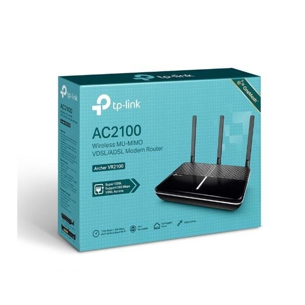 Router  Archer VR2100  ADSL/VDSL 4LAN 1USB-1828337