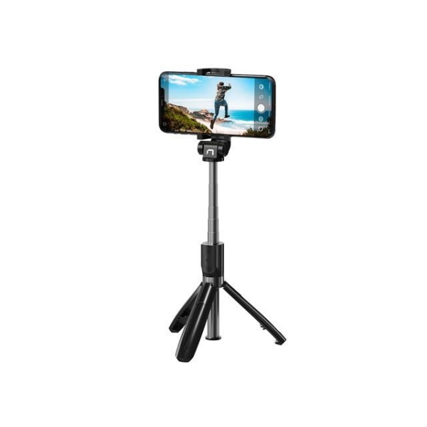 Selfie stick tripod bezprzewodowy Alvito BT 4.0 Czarny