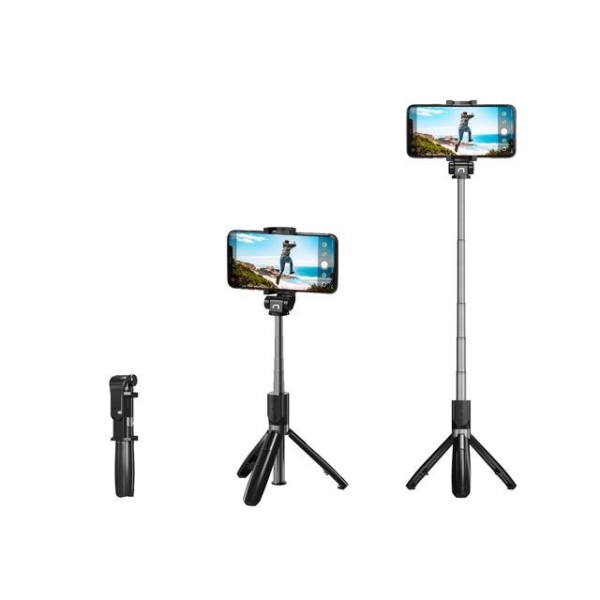 Selfie stick tripod bezprzewodowy Alvito BT 4.0 Czarny -1829661
