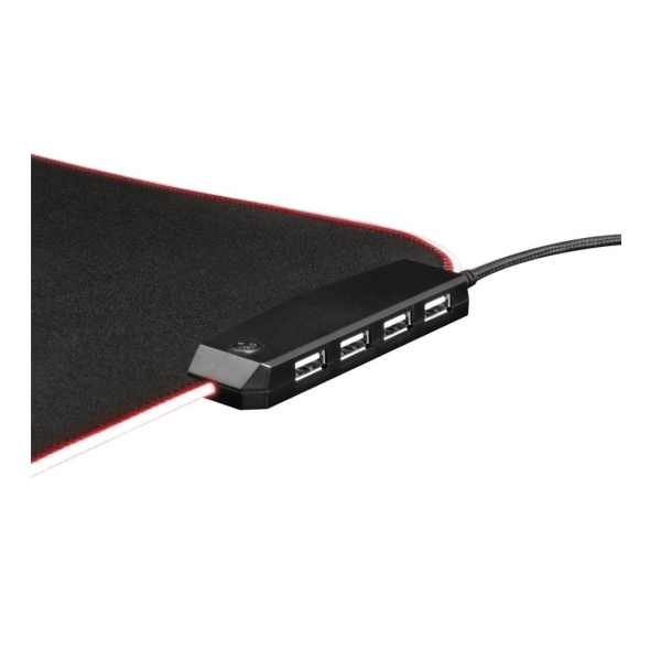Podkładka pod mysz GXT765 Glide-Flex RGB Mouse pad/USB hub-1830718