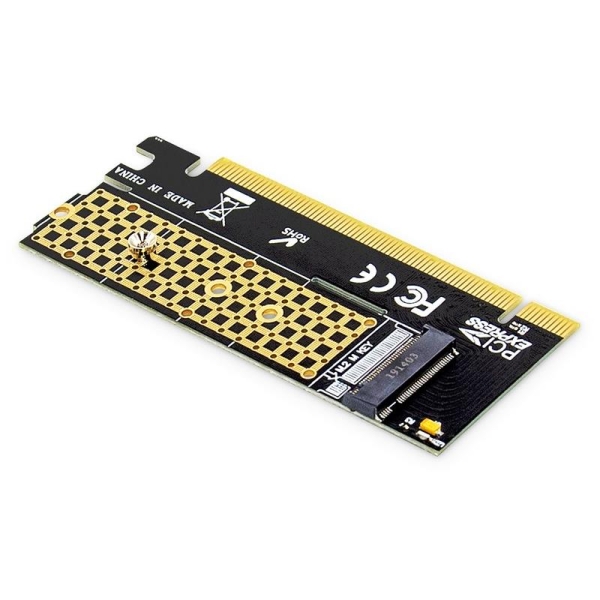 Karta rozszerzeń (Kontroler) M.2NVMe SSD PCIe 3.0 x16 SATA -1835939