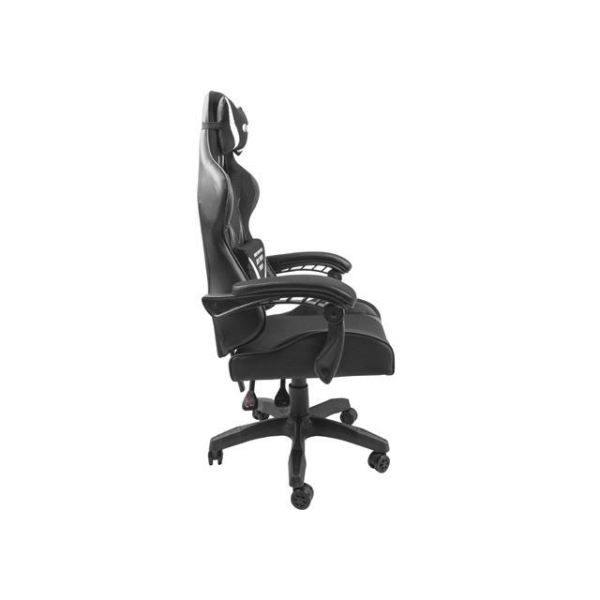 Fotel dla graczy Avenger L Czarno-biały -1836560
