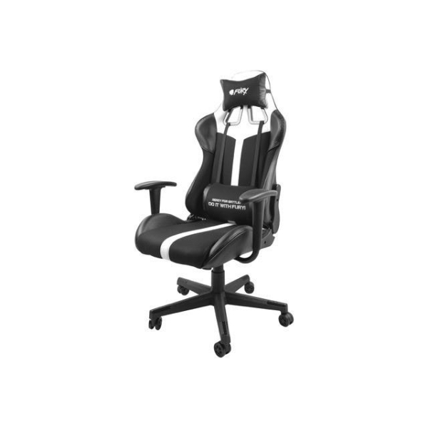 Fotel dla graczy Avenger XL Czarno-biały -1836581