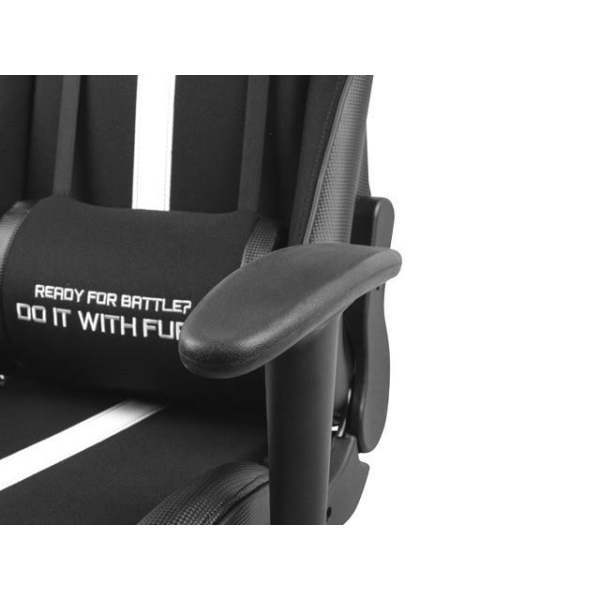 Fotel dla graczy Avenger XL Czarno-biały -1836587