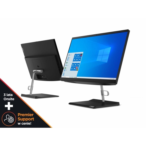 AiO V50a 11FN007WPB W10Pro i5-10400T/8GB/256GB/INT/DVD/21.5/Black3YRS OS + 3YRS Premier Support -1837633