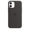 Silikonowe etui z MagSafe do iPhonea 12 mini Czarne -1844451
