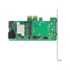 Karta PCI Express Hybrydowa 3 x wewnętrzne SATA 6 Gb/s + 1 x wewnętrzne mSATA-1847394