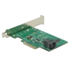 Karta PCI Express 1 x wewnętrzny NVMe M.2 PCIe 1 x wewnętrzny. Konstrukcja niskoprofilowa-1847415