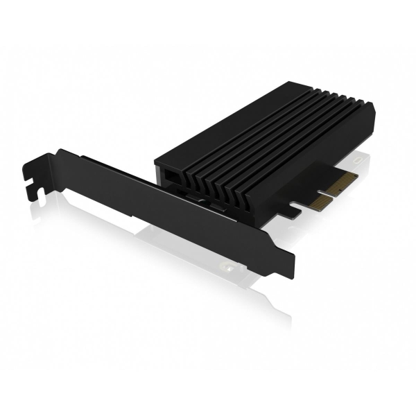 Karta PCIe z gniazdem M.2 M-Key dla jednego dysku SSD M.2 NVMe, podświetlenie ARGB IB-PCI224M2-RGB-1842964
