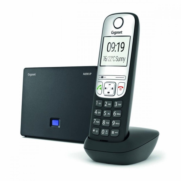 Gigaset Telefon A690 IP Czarny -1846296