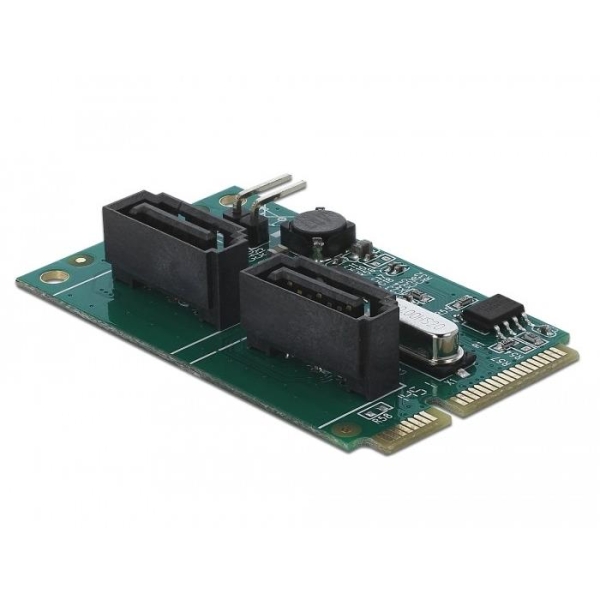 Karta Mini PCIe 2x SATA 6Gb/s RAID