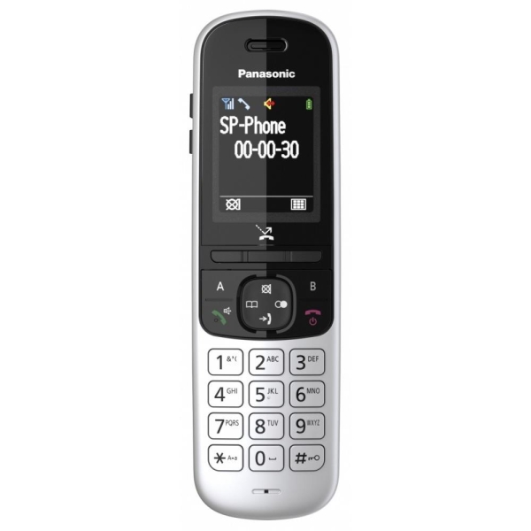 Telefon bezprzewodowy KX-TGH710PDS Dect Srebrny -1859760