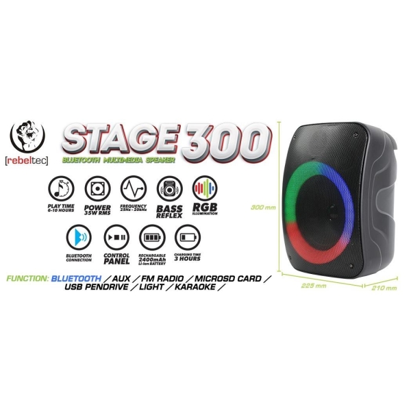 Głośnik Bluetooth STAGE 300 -1871036