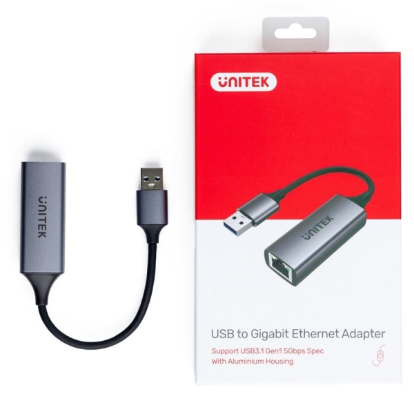 Adapter USB-A 3.1 GEN 1 RJ45; 1000 Mbps; U1309A -1876313