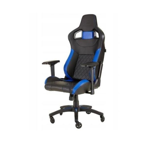 Fotel gamingowy T1 czarny/niebieski-1877419