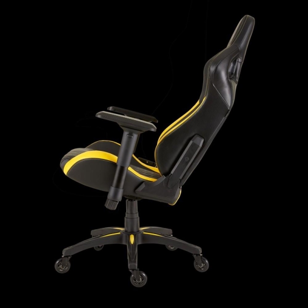 Fotel T1 Gaming Black/Yellow-1877427