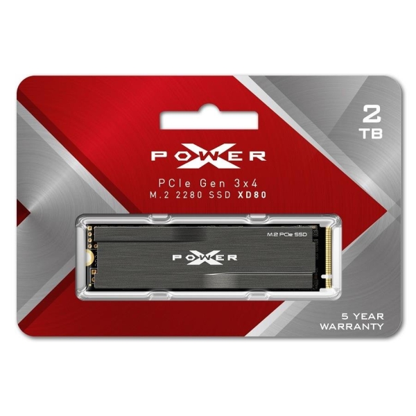 Dysk SSD XD80 2TB PCIe M.2 2280 NVMe Gen3 x4 3400/3000MB/s -1879269
