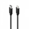Kabel CB1061 Lightning (M)- USB-C(M), PD20W, 1m, czarny