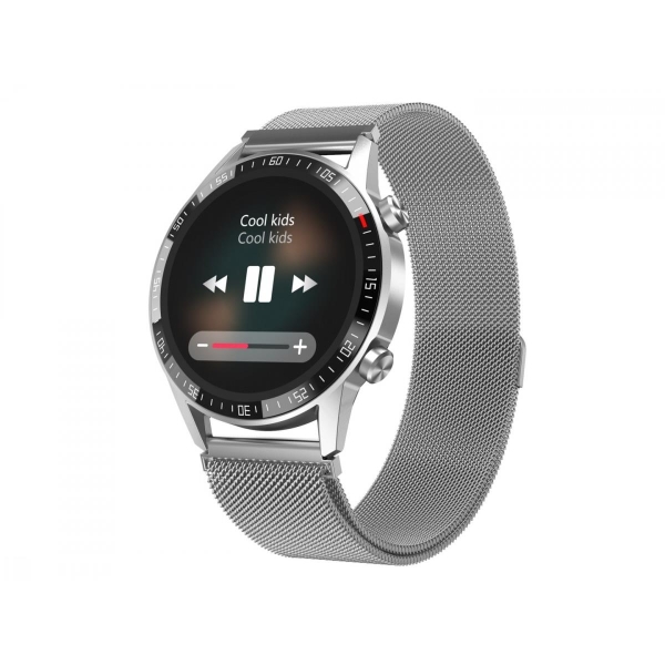 Smartwatch Gentleman GT Srebrny stalowy