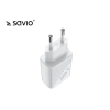 Ładowarka sieciowa SAVIO LA-05 USB Quick Charge Power Delivery 3.0 18W +1m cable USB type C-1899550