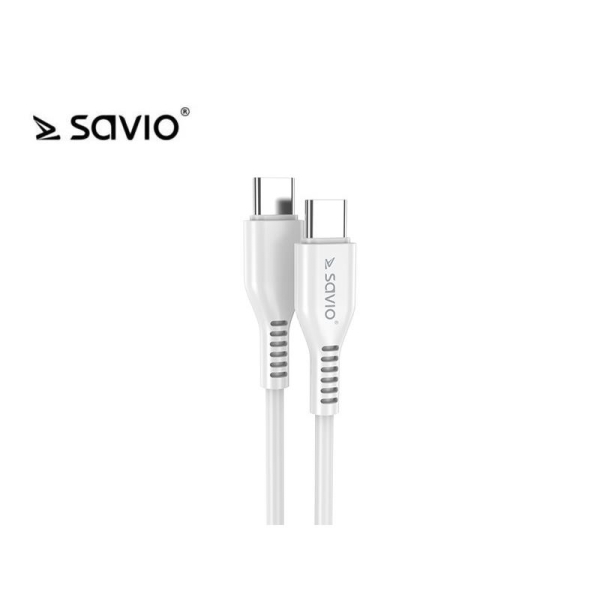  Ładowarka sieciowa SAVIO LA-05 USB Quick Charge Power Delivery 3.0 18W +1m cable USB type C-1899556