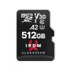 Karta pamięci microSD IRDM 512GB UHS-I U3 A2  + adapter-1904531