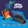 Pokrowiec do tabletu Apple iPad (2019/2020) Super Hero niebiesko-zielony-1909146