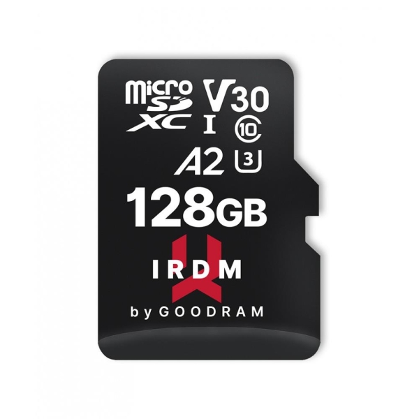 Karta pamięci microSD IRDM 128GB UHS-I U3 A2  + adapter-1904525