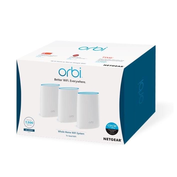 Orbi RBK53 WiFi System AC3000 3-pack -1907670