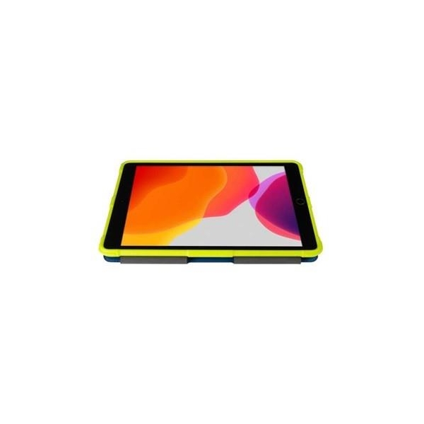 Pokrowiec do tabletu Apple iPad (2019/2020) Super Hero niebiesko-zielony-1909151