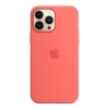 Etui silikonowe z MagSafe do iPhonea 13 Pro Max - róż pomelo-1910621