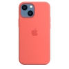 Etui silikonowe z MagSafe do iPhonea 13 mini - róż pomelo-1910865
