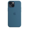 Etui silikonowe z MagSafe do iPhonea 13 mini - zielonomodre-1910874