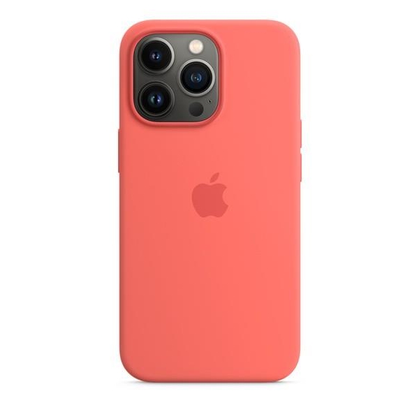 Etui silikonowe z MagSafe do iPhonea 13 Pro - róż pomelo