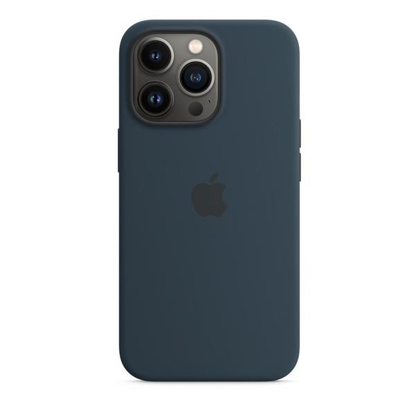 Etui silikonowe z MagSafe do iPhonea 13 Pro - błękitna toń