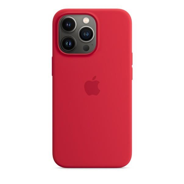 Etui silikonowe z MagSafe do iPhonea 13 Pro - (PRODUCT)RED