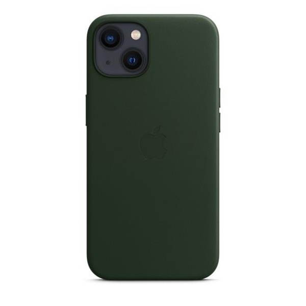 Etui skórzane z MagSafe do iPhonea 13 - zielona sekwoja-1910757