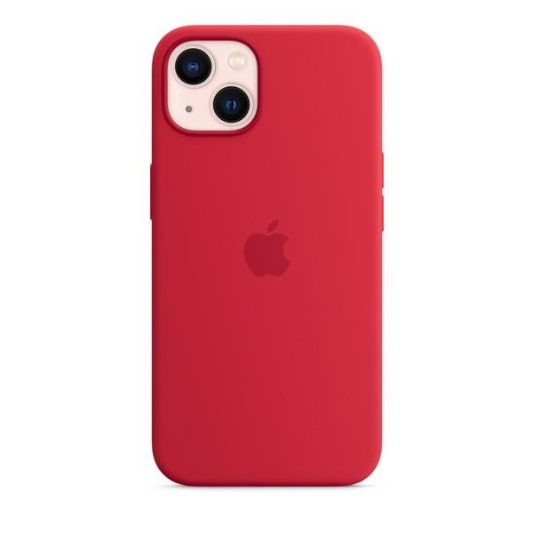 Etui silikonowe z MagSafe do iPhonea 13 - (PRODUCT)RED-1910822