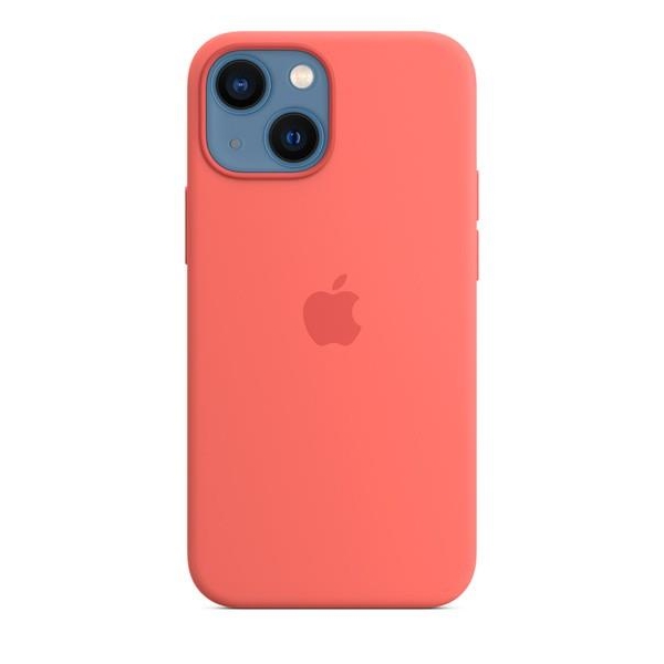 Etui silikonowe z MagSafe do iPhonea 13 mini - róż pomelo-1910865
