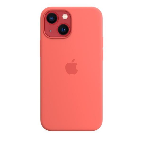 Etui silikonowe z MagSafe do iPhonea 13 mini - róż pomelo-1910867