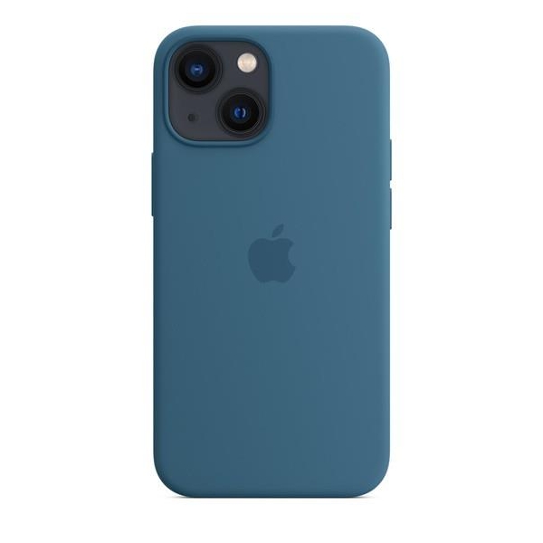 Etui silikonowe z MagSafe do iPhonea 13 mini - zielonomodre-1910874