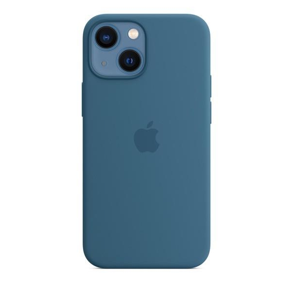 Etui silikonowe z MagSafe do iPhonea 13 mini - zielonomodre-1910875