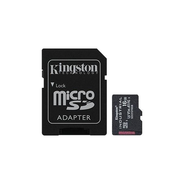 Karta microSD 16GB CL10 UHS-I Industrial -1912451