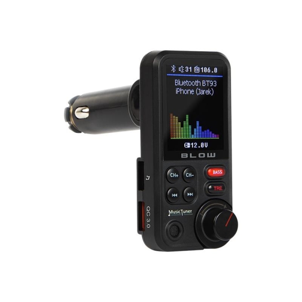 Transmiter FM Bluetooth 5.0+Qc3.0