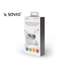 Słuchawki bezprzewodowe Savio TWS ANC-101 BT 5.0 z aktywną redukcją szumów, mikrofonem i power bankiem-1923745