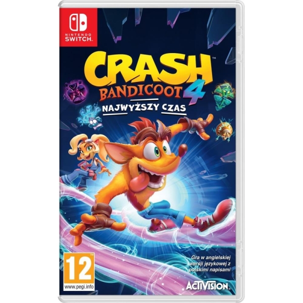 Gra Nintendo Switch Crash Bandicoot 4 Najwyższy Czas